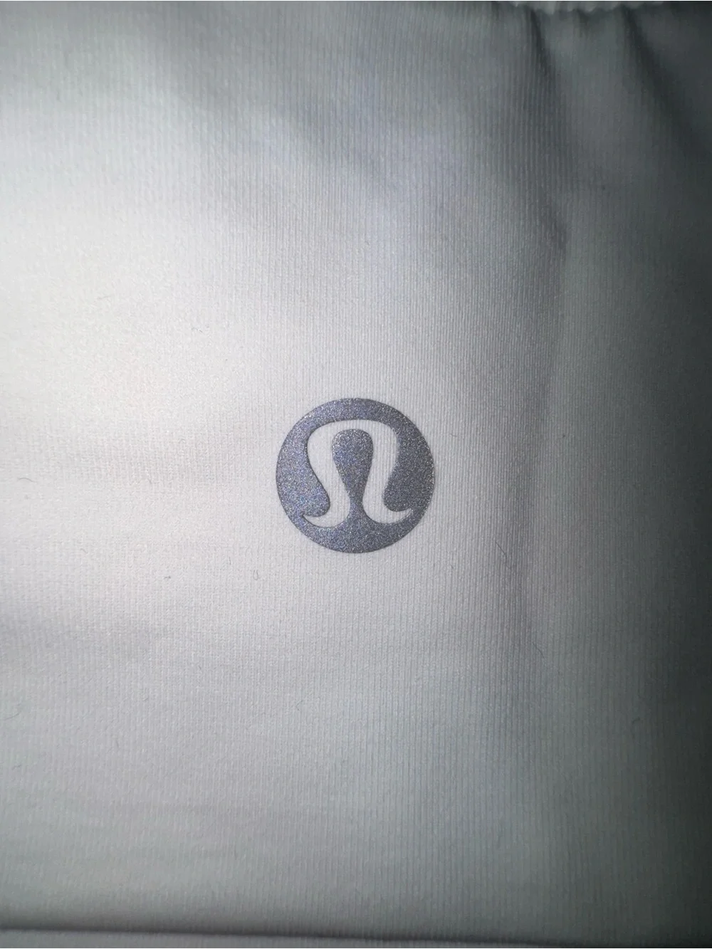 Lululemon Meesh Bra White Size 10 Mesh Cutout Longline padded Sports Bra